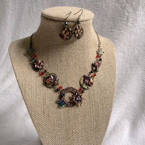 Decorative Necklace & Earring Set